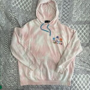 ASOS Pink and Blue Hoodie